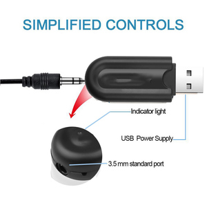 Adattatore USB BEWIN BT5.0 Ricevitore Wireless per Musica per Lettore Musicale Auto - Product Image 4