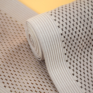 <span class=keywords><strong>Cinta</strong></span> de malla de banda elástica de ganchillo personalizada de fábrica verificada, banda elástica abdominal de punto, cinturón adelgazante para ropa - Product Image 6