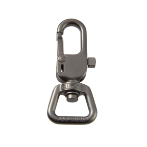 Clipon AK211T-S-017-MGM, crochet pivotant à verrouillage automatique en métal, brevet US/UE, haute résistance, adapté aux produits d'extérieur, collier pour animaux de compagnie - Product Image 1