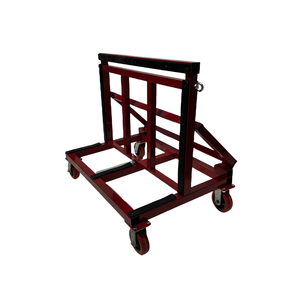 Chariot de chariot de cadre de Transport de plate-forme pliable portative d'acier inoxydable à 4 roues pour l'usage industriel pour la pierre de marbre de granit - Product Image 2