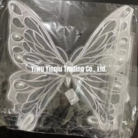 Ins Style Papillon Avec Led Lumières Décoration De Gâteau Diy Populaire De Mariage Anniversaire Gâteau Topper