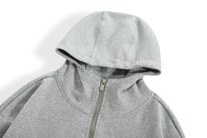 Custom Logo <b>Hoodie</b> Wholesale Blank Zip up Hoodies Unisex Pullover High Quality <b>Mens</b> Oversized Zip up <b>Hoodie</b> - Product Image 5
