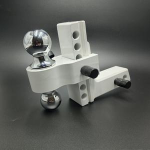 <span class=keywords><strong>Attelage</strong></span> de remorquage en aluminium pour remorque à usage intensif <span class=keywords><strong>Attelage</strong></span> de remorque réglable à billes avec revêtement en poudre noire - Product Image 3