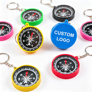 Mini porte-clés promotionnel personnalisé avec logo, multifonctionnel, portable, léger, écologique, accessoires de navigation et de survie - Product Image 1