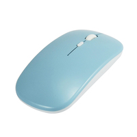 Kombo Keyboard dan Mouse Nirkabel Ramping Mini, untuk Tablet Android iPad