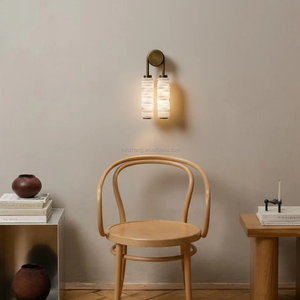 Lámpara de Pared Redonda <span class=keywords><strong>LED</strong></span> de Alabastro Español, Moderna, Sencilla y de Lujo, <span class=keywords><strong>para</strong></span> Decoración de Pared en Hoteles, Salas de Estar y Dormitorios, Iluminación <span class=keywords><strong>para</strong></span> el Hogar - Product Image 2