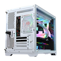2024 OEM M-ATX/ITX Gaming PC Desktop Computer Gaming RGB Computer Cases & Towers With Fan