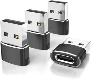 USB to USB <b>C</b> <b>Adapter</b> <b>Type</b> <b>C</b> Female to a Male Charger Converter for Apple Watch Ultra IWatch 8 7,iPhone 15 Airpods - Product Image 1