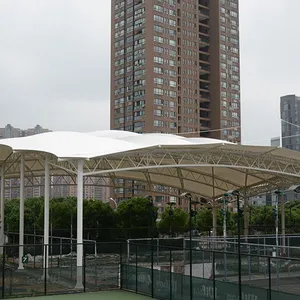 户外网球场帐篷屋顶雨棚运动庇护所膜结构