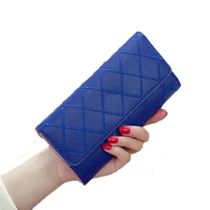 2021 NEW Promotional ladies wallet billfold anti lost wallet luxury leather wallet manufacturer