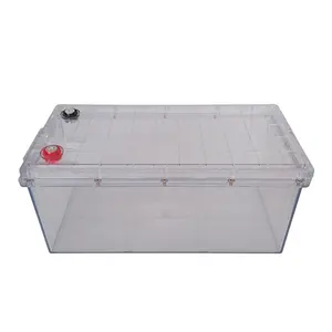 Clear 12V 200ah Lead-Acid Battery Replacement Plastic Battery Case 180ah 200ah 280ah LiFePO4 IP67 Waterproof Battery Box