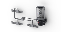 Pompe de lubrification pour éolienne ZCH5X 24V DC 35MPa Haute fiabilité pour le système de roulement principal et de commande d'orientation