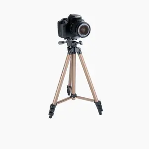 New best wt 3130 video camera tripod flexible plate smartphone adapter for Canon Camera Tripod portable for Canon camera stand