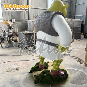 Figura <span class=keywords><strong>de</strong></span> Anime Personalizada <span class=keywords><strong>de</strong></span> Tamaño Real, Estatua <span class=keywords><strong>de</strong></span> <span class=keywords><strong>Shrek</strong></span> <span class=keywords><strong>de</strong></span> Resina <span class=keywords><strong>de</strong></span> Fibra <span class=keywords><strong>de</strong></span> Vidrio, Hecha a Mano y Pintada a Mano, Decoración para Halloween, Navidad, Pascua y <span class=keywords><strong>Año</strong></span> Nuevo - Product Image 6