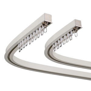 Rail de <span class=keywords><strong>rideau</strong></span> encastré flexible et réutilisable pour montage au <span class=keywords><strong>plafond</strong></span>, vente en gros d'usine pour projets - Product Image 1