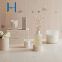 C & H Diffuseur d'anches à logo personnalisé décoratif pour la maison en bâton en céramique au design unique