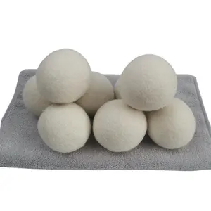 YUJIN Natural Organic Wool laundry drying balls for washing machine