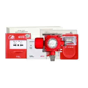 Sistema de alarme automático de incêndio, detector inteligente de temperatura de fumaça composto, com certificação LPCB, temperatura de fumaça