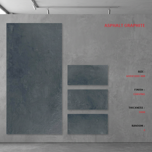 กระเบื้องพอร์ซเลนขัดเงาขนาดใหญ่ 24x48 นิ้ว ผิวมันวาว ลายแกะสลัก สำหรับปูพื้นและผนังภายในระดับพรีเมียม - Product Image 2