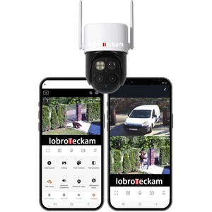 กล้องวงจรปิดไร้สาย Tuya Smart 5MP แบบเลนส์คู่ ใช้แบตเตอรี่ หมุนได้ ปรับมุมมองได้ รองรับ WiFi สำหรับภายนอกอาคาร พร้อมระบบตรวจจับมนุษย์ด้วย AI และเสียงสองทาง - Product Image 2