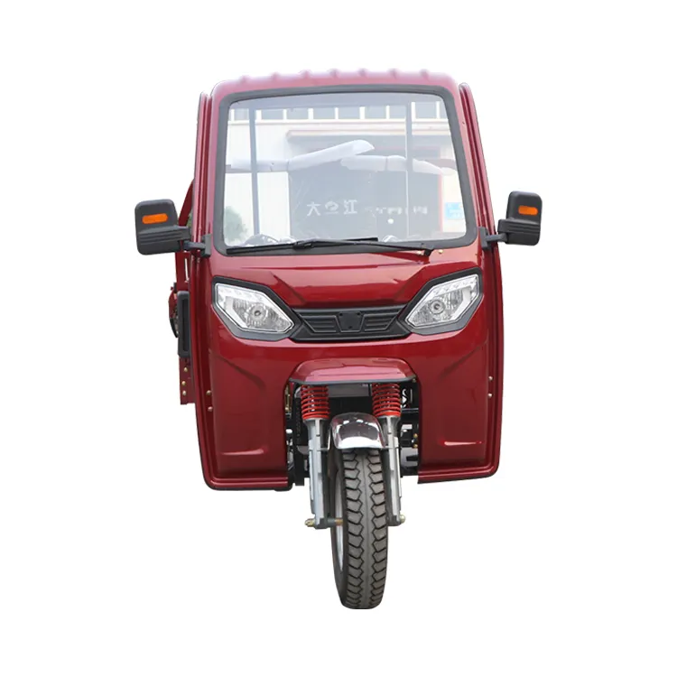 China Supplier Hand type motorized tipper tricycle mid motor
