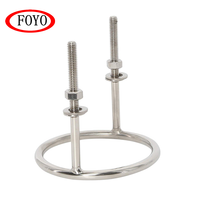 Porte-gobelets FOYO Marine en acier inoxydable 316, simple, double ou triple, à fixation sur pont pour bateau et yacht