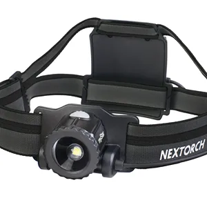 Nextorch Mystar V2.0 odak 760 lümen Zoom ışığı şarjlı Headtorch Led far açık kamp baş feneri 760 lümen siyah