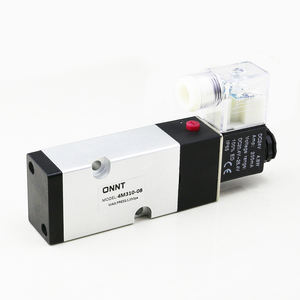 G3/8 4m310-10 5/2 Weg 12 24vdc 220V 110vac Elektrische Stroom Luchtregeling Namur Compressor Pneumatische Magneetklep 4M - Product Image 2