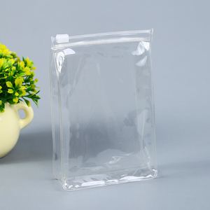 Frosted Tùy Chỉnh In Ấn TrượT Dây Kéo Túi <span class=keywords><strong>PVC</strong></span> Zip Khóa Túi Cho Quần Áo May Mặc Đóng Gói - Product Image 5