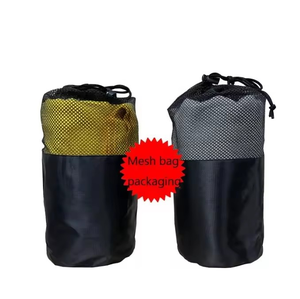 Phòng tập thể dục biểu tượng tùy chỉnh Microfibre thể thao Mat không trượt chống trượt mồ hôi thấm <span class=keywords><strong>Polyester</strong></span> Yoga khăn với Silicone cho Yoga nóng. - Product Image 6