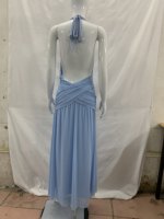 Robe longue chic 2026 sans manches, col en V, dos nu, élégante et ajustée, pour anniversaire, mariage, été, pour femme