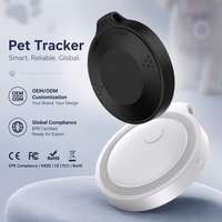 Traceur intelligent double système, mini localisateur GPS pour animaux de compagnie, étanche IP67, porte-clés portable pour le suivi des appareils Google Find My Device
