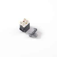 Connettore Keystone RJ45 CAT6 Stile AMP a 180 Gradi, Modulo di Rete UTP 110 IDC, Connettore Keystone RJ45 CAT6 di Alta Qualità