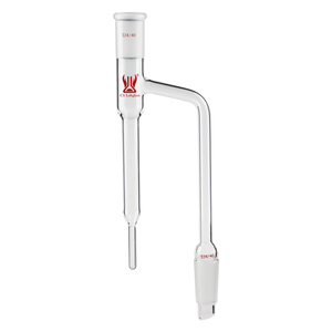 Récepteur de distillation eau-huile en verre borosilicaté à joint extérieur 24/40 pour laboratoire de chimie - Product Image 1
