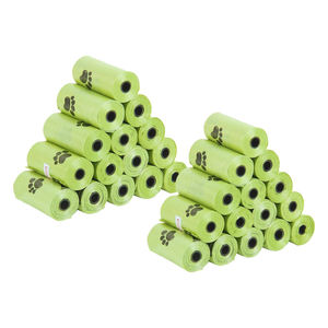 Premium Biodegradable Lavender Scented Strong Dog Poop Waste <b>Bag</b> with <b>Dispenser</b> - Product Image 1