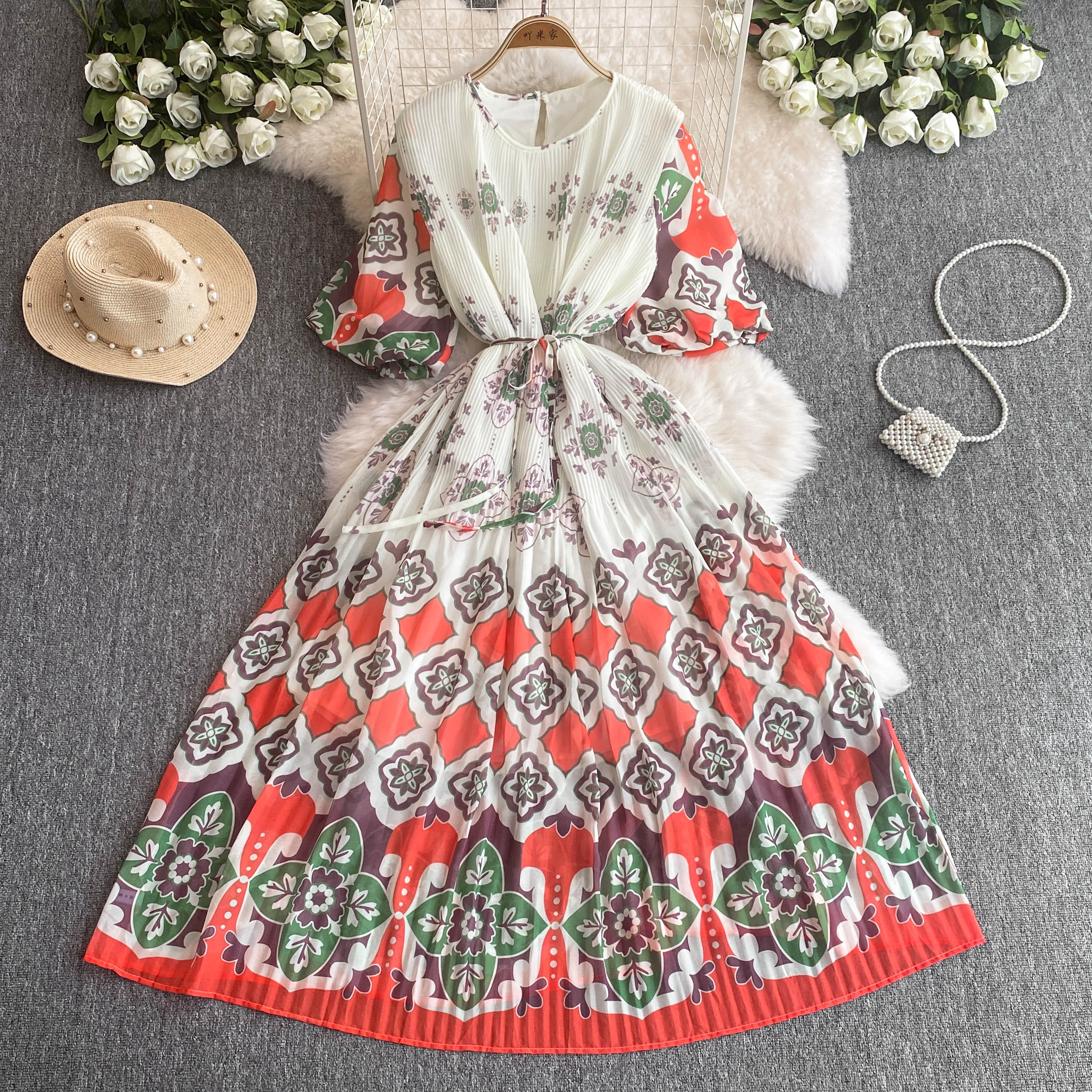 best bridesmaid dresses for beach wedding Mixed Boho Beach Summer Beige Bridesmaid Dresses main image 0