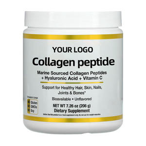 الأكثر مبيعًا علامة تجارية خاصة بروتين التحلل المائي الحلال مسحوق ببتيدات الكولاجين منتجات تجميل الكبار مكملات الكولاجين - Product Image 1