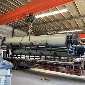 Vente chaude Sécheur rotatif à biomasse à sciure de bois Chauffé au diesel Équipement de séchage <span class=keywords><strong>pour</strong></span> la poussière de <span class=keywords><strong>bambou</strong></span> et les coquilles de palmier - Product Image 3