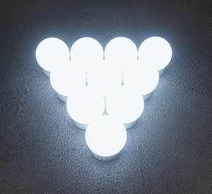 3000K-7000K Atenuación G45 Bombilla Adhesivo de espuma de doble cara Giratorio Moderno LED Baño Maquillaje Espejo Luz - Product Image 3