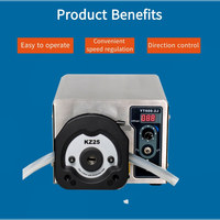 Ditrontech pompe doseuse domestique de haute précision à grand débit automatique pompe péristaltique pour détergent à lessive