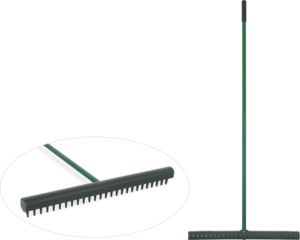 Râteau à rouleaux tubulaire pour une finition de bunker lisse et uniforme, râteau à sable professionnel pour terrain de golf - Product Image 4