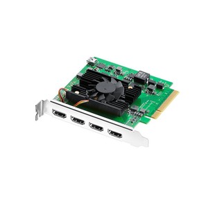 Carte de capture vidéo Blackmagic Design DeckLink QUAD HDMI RECORDER PCI-E, sortie HDMI 1920x1080, Windows 10 - Product Image 4
