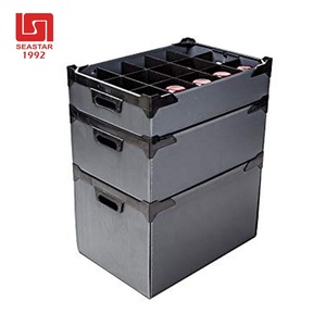 Tablero hueco de PP, caja de embalaje de vino personalizada, caja de embalaje de vasos, divisores de caja Corflute, Coroplast de plástico, 8/12/28 paquetes - Product Image 6
