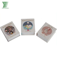 Caja de Joyería de Papel con Forma de Libro, Personalizable con Logotipo, para Regalo, Organizador de Joyas, Collares, Anillos, Aretes y Pulseras, Venta al Por Mayor