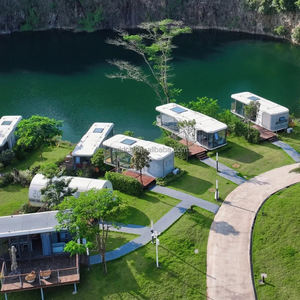 Contenitori per Capsule spaziali mobili con fascino fantascientifico ruote rotatorie rotatorie per ogni <span class=keywords><strong>viaggio</strong></span> vita futura montagne mari case Container - Product Image 2