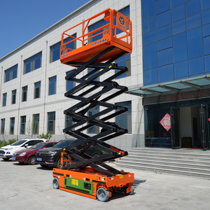 FASITE Ev Tipi Mini Makaslı <span class=keywords><strong>Platform</strong></span> 13.8M Kendinden Tahrikli Hava Çalışma Platformu CE ISO Sertifikalı Güvenli Dayanıklı Elektrikli <span class=keywords><strong>Platform</strong></span> 2 - Product Image 6