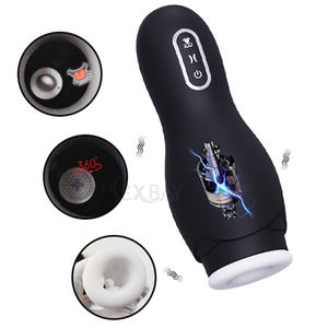 Sexbay Automatische Mannelijke Masturbator Cup Zuigen Likken Trillingen Echte <span class=keywords><strong>Vagina</strong></span> Pocket Pussy Penis Orale Sex Machine Speelgoed Voor <span class=keywords><strong>Man</strong></span> - Product Image 4