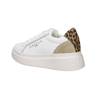 Gaelle Paris Donna Sneakers Blanches à Talon Plat de 5 cm - Product Image 5