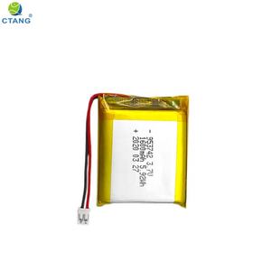 Batterie lithium-ion polymère personnalisée en usine d'origine 953742 1600mAh 3.7V pour instrument d'application de la loi/miroir de maquillage/GPS - Product Image 3