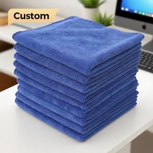 100% Microfibra Mão Cozinha Toalha com Quick-Dry Característica Custom Logo & Tamanho Pratos de Secagem Toalha de Chá com Soft Handfeeling - Product Image 1